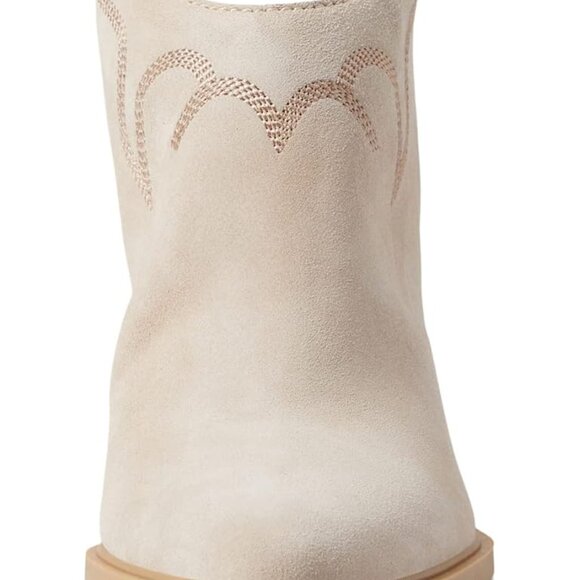 NEW  DOLCE VITA Suzan GENUIN SUEDE ankle boots booties in Dune for women 252 - Picture 10 of 11